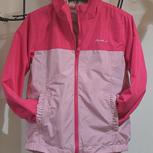 Eddie Bauer Girls' Youth 3 in 1 Jacket - PINK size M10/12 - Picture 3 of 11